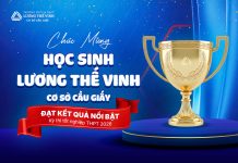 VINH DANH THÀNH TÍCH NỔI BẬT CỦA TRƯỜNG THCS & THPT LƯƠNG THẾ VINH – CƠ SỞ CẦU GIẤY TRONG KÌ THI THPT QUỐC GIA
